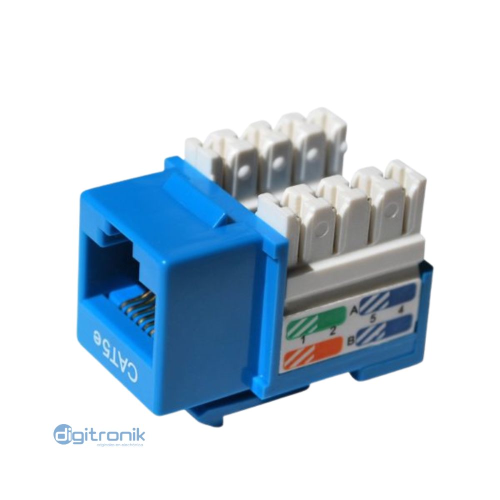 DIXON JACK CAT. 5E PONCHEO AZUL KJ8-CE-US/BLN