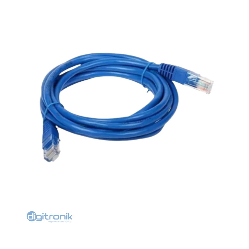 DIXON PATCH CORD CAT. 6  LSZH 5M AZUL URT46F4U#05M4B6