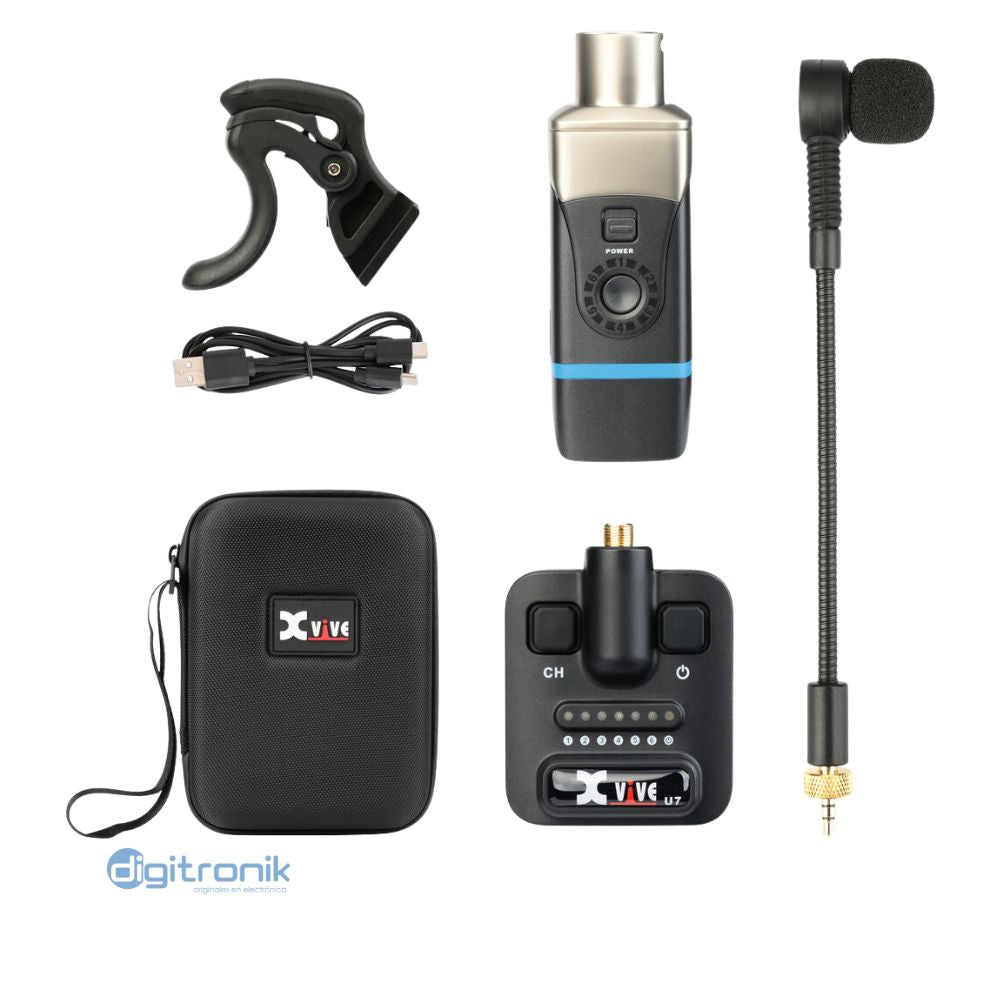 SISTEMA INALAMBRICO PARA INSTRUMENTOS DE VIENTO "X VIVE"  U7