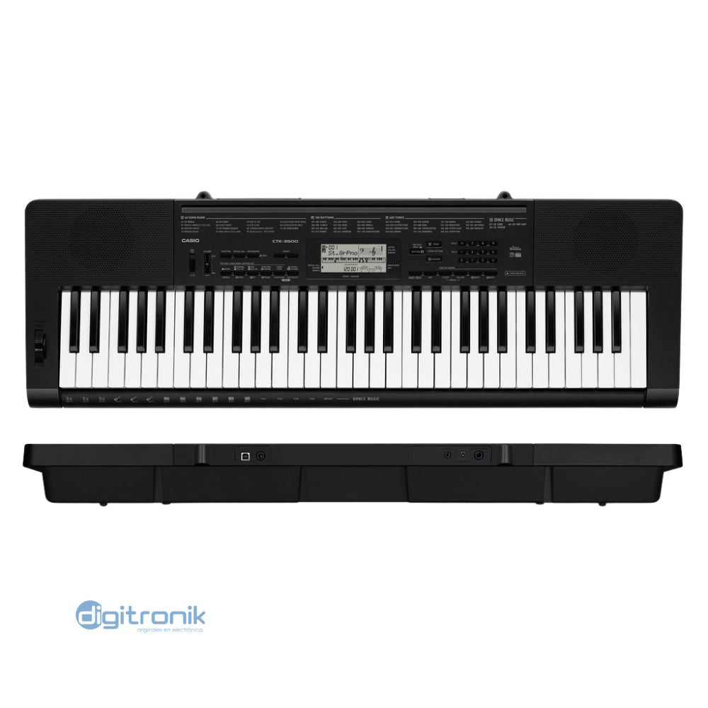 TECLADO ELECTRONICO C/ADAPTADOR CTK-3500K2 CASIO