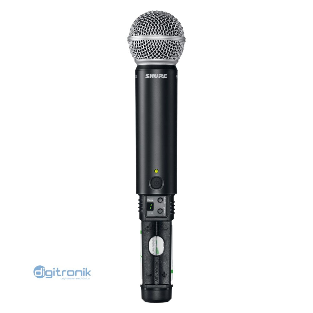 SISTEMA INALAMBRICO DE MANO CON SM58 SHURE BLX24R/SM58