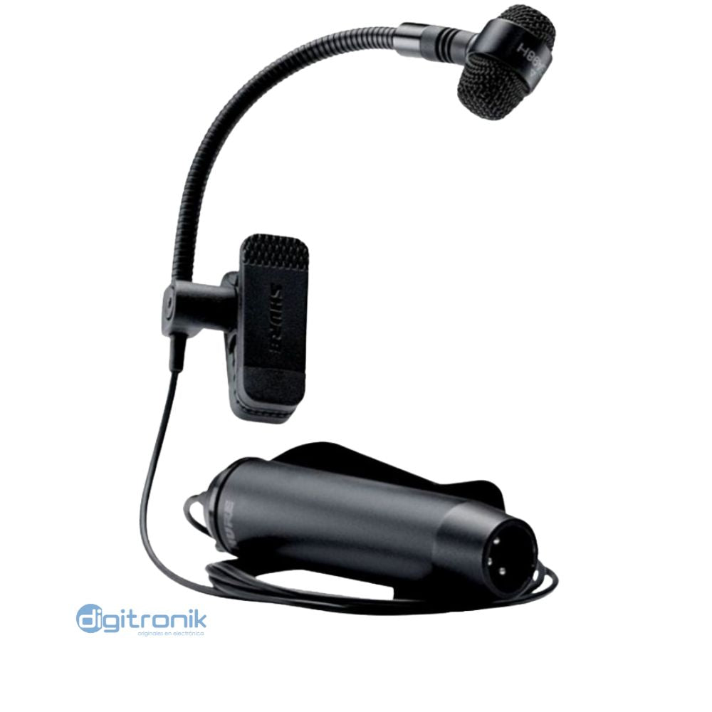 MICROFONO CONDENSADOR CARDIODE CON CLIP PGA98H-XLR