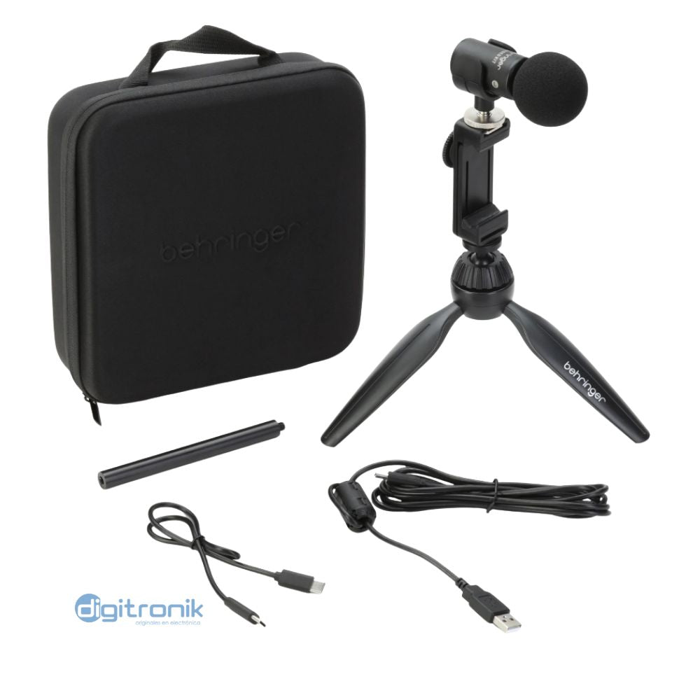 KIT DE MICROFONO PARA CAMARA BEHRINGER GO VIDEO KIT