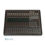 CONSOLA AMPLIFICADO 12 CANALES BATBLACK 2000W BT-PM1200