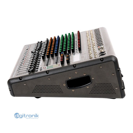 CONSOLA AMPLIFICADO 12 CANALES BATBLACK 2000W BT-PM1200