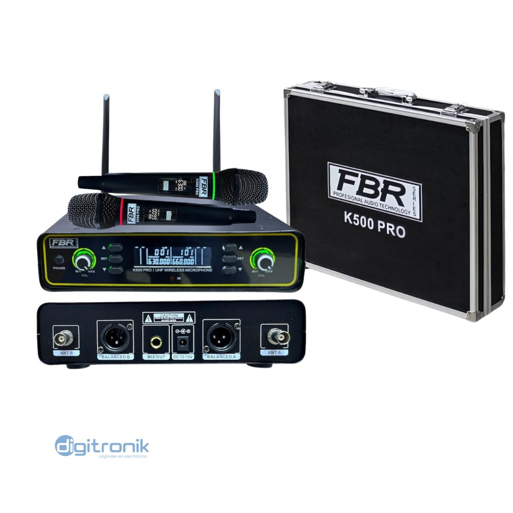 SISTEMA INALÁMBRICO FBR K500PRO