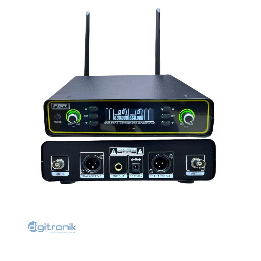 SISTEMA INALÁMBRICO FBR K500PRO