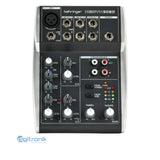 MIXER DE 5 ENTRADAS CON INTERFAZ USB BEHRINGER 502S