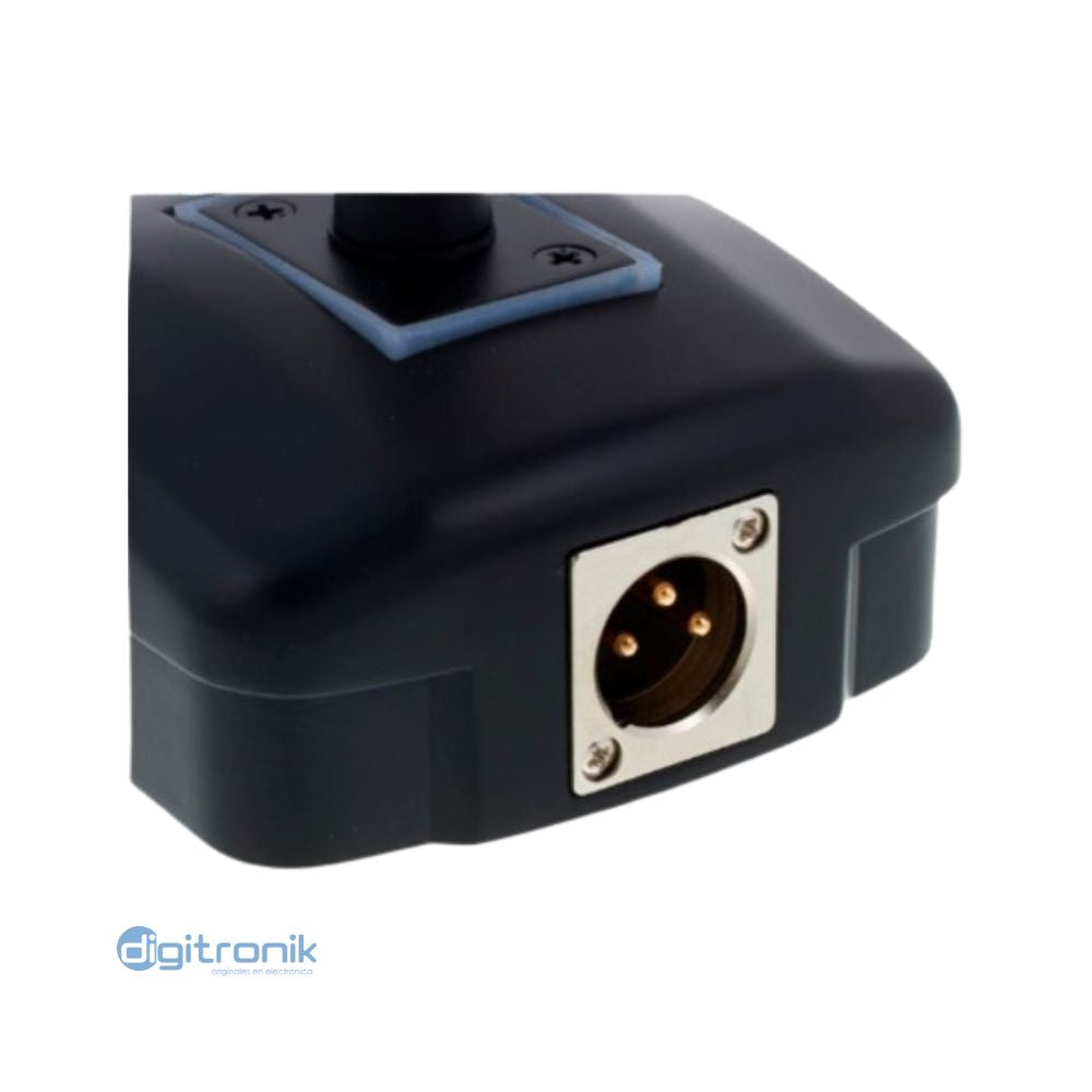 MICROFONO CUELLO DE GANSO 50CM C/SWITCH PROGRAMABLE CGN521 STS