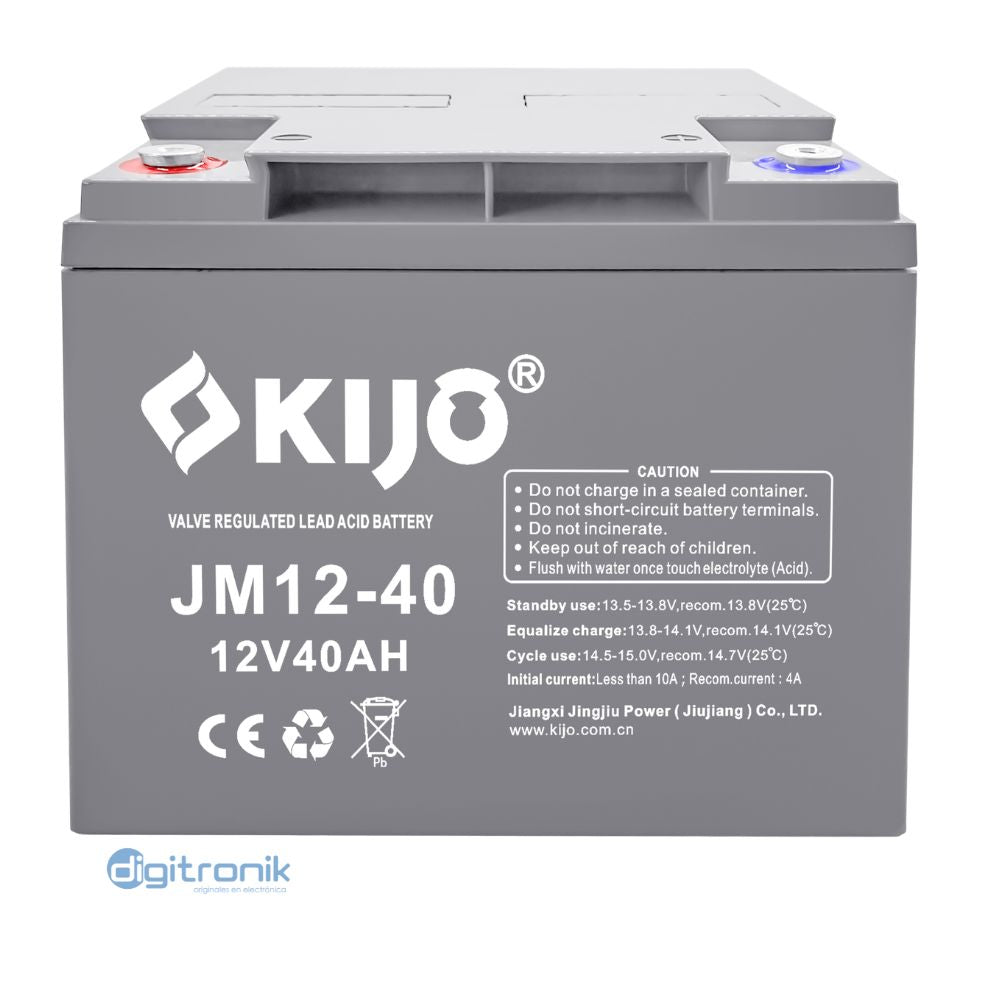 BATERIA 12V-40AH KIJO JM12-40AH