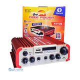 MINI AMPLIFICADOR 180W (SD,FM,LED.MIC) ZZ-M AV-V8