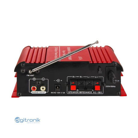 MINI AMPLIFICADOR 180W (SD,FM,LED.MIC) ZZ-M AV-V8