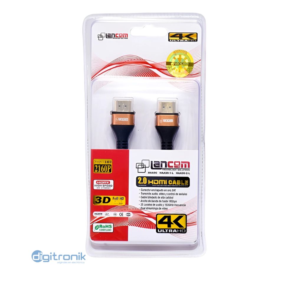 CABLE HDMI 2M ZZ-HAA90-2M LANCOM