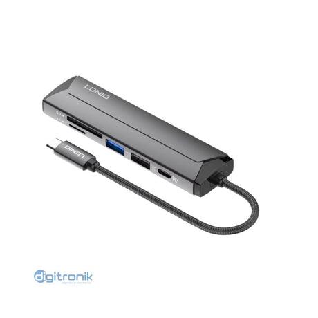 HUB USB C 6 IN 1 LDNIO DS-56H