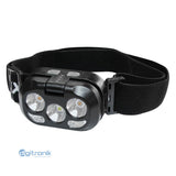 LINTERNA FRONTAL RECARGABLE CON SENSOR OPALUX 5W OP-9109