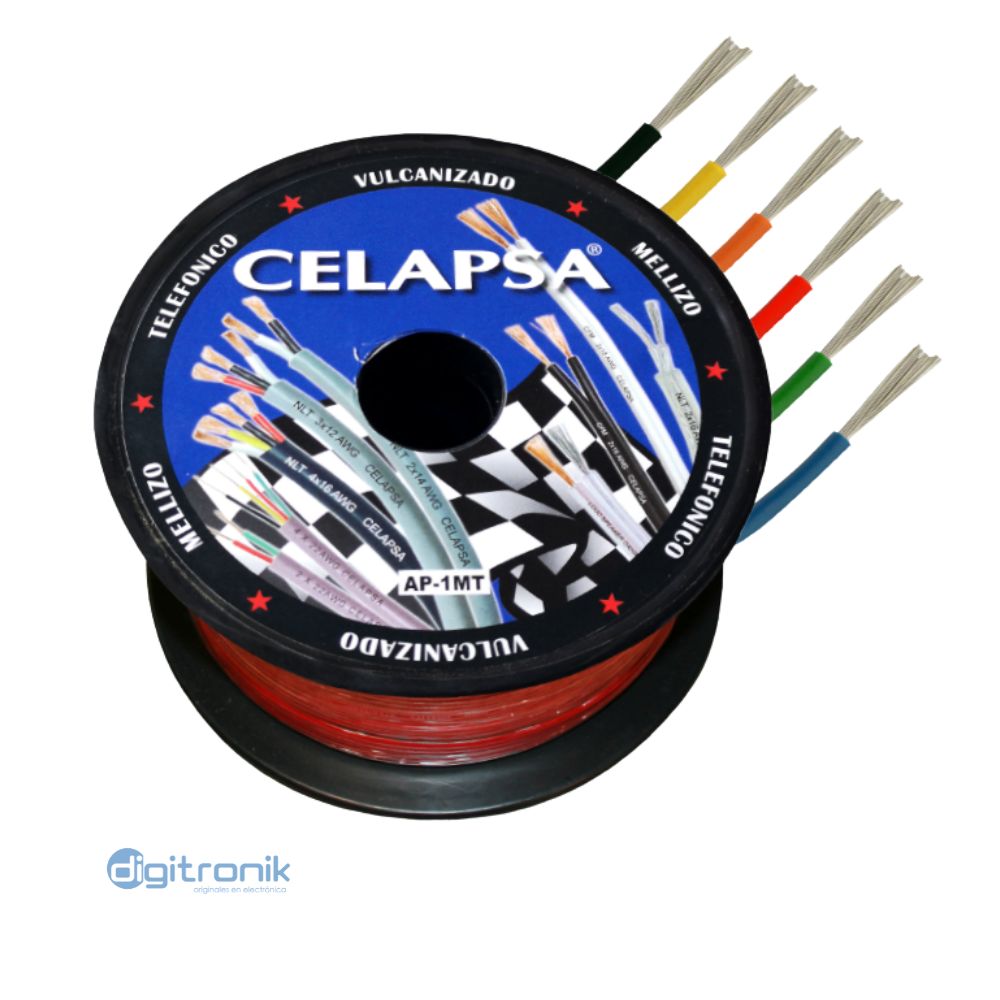 CABLE UNIPOLAR NEGRO CELAPSA AP-1M24T-NG (200M)