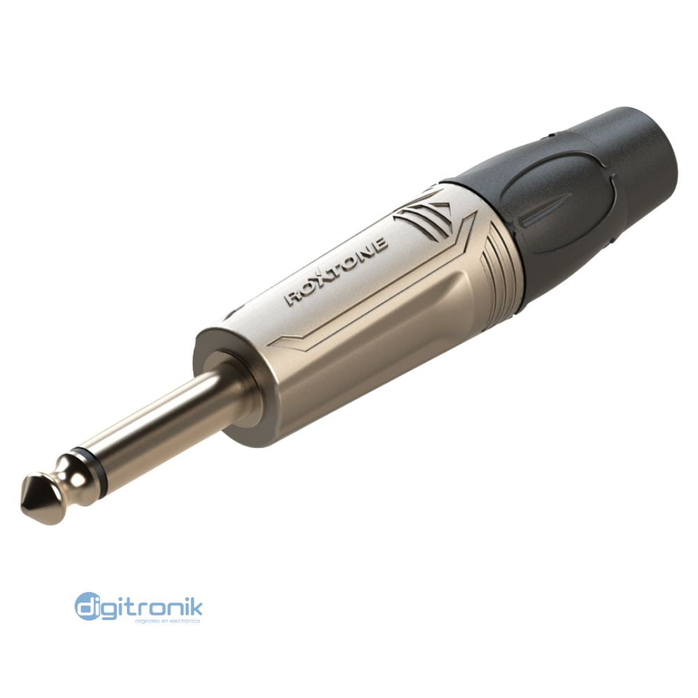PLUG MONO 6.3MM NIQUEL ROXTONE RJ2P-NN
