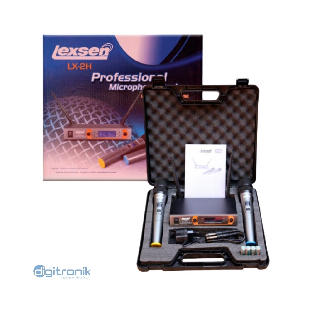 MICROFONO INALAMBRICO LEXSEN LX2H