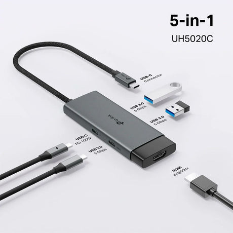 HUB USB TIPO C 5 EN 1 TP-LINK UH5020C