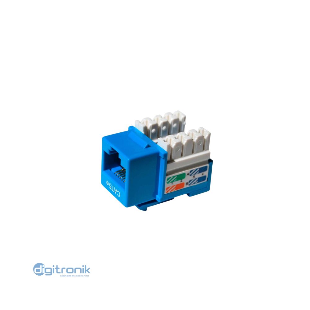 DIXON JACK CAT.6 DE PONCHEO AZUL KJ8-C6-US/BLN