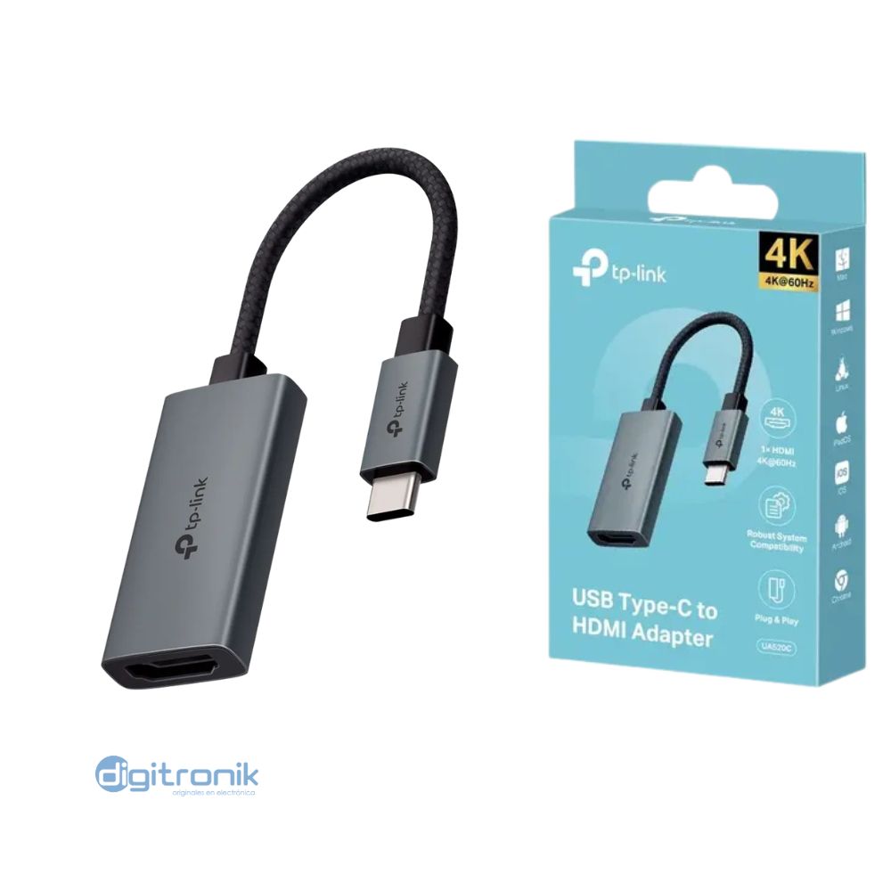 ADAPTADOR DE USB TIPO-C A HDMI TP-LINK UA520C