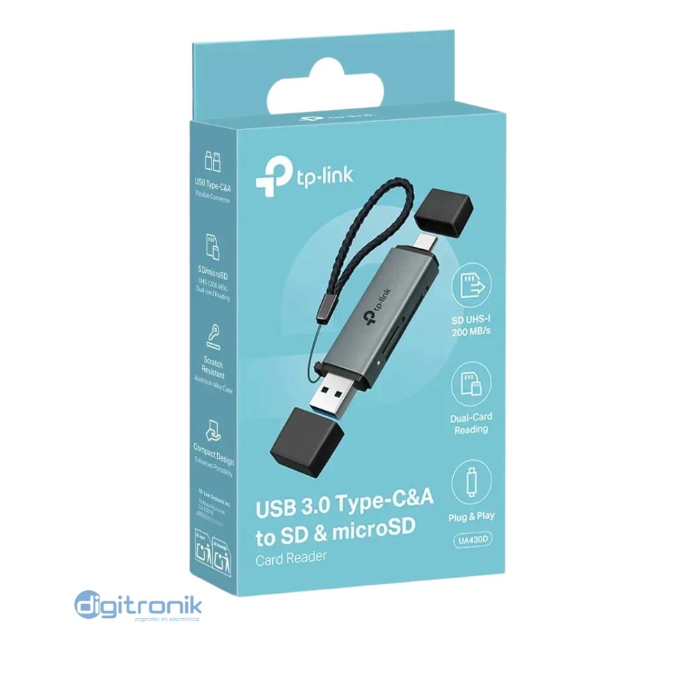 LECTORA DE TARJETAS USB 3.0 TP-LINK UA430D