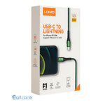 CABLE USB-C A LIGHTNING LC112 2M