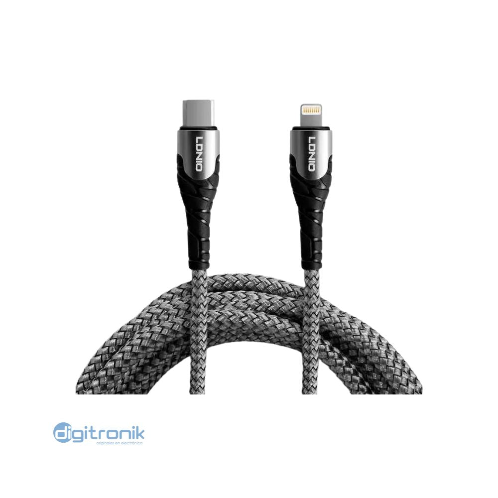 CABLE USB-C A LIGHTNING LC112 2M
