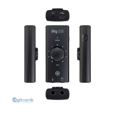 INTERFAZ DE AUDIO IP-IRIG-USB-IN IRIG