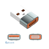 ADAPTADOR OTG LDNIO USB A USB - C LC150