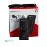 INTERFAZ DE AUDIO IP-IRIG-USB-IN IRIG