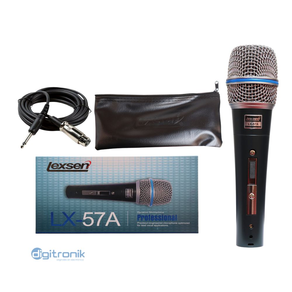 MICROFONO CON CABLE LEXSEN LX57A