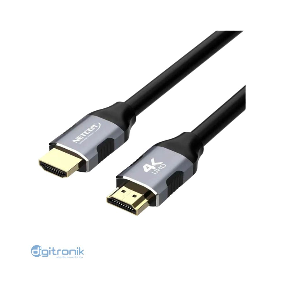 CABLE HDMI V2.0 DE 1 MTS NETCOM PE-HD0101