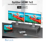 SPLITTER HDMI 1X2 V2.0 NETCOM PE-SP0072