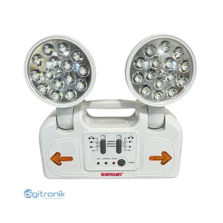 LAMPARA DE EMERGENCIA LED 15 LED, SAMWIN CR-269S