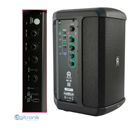 CUSTOM AUDIO SYSTEM MX-E PARLANTE PORTATIL CON 2 MIC WIRELESS