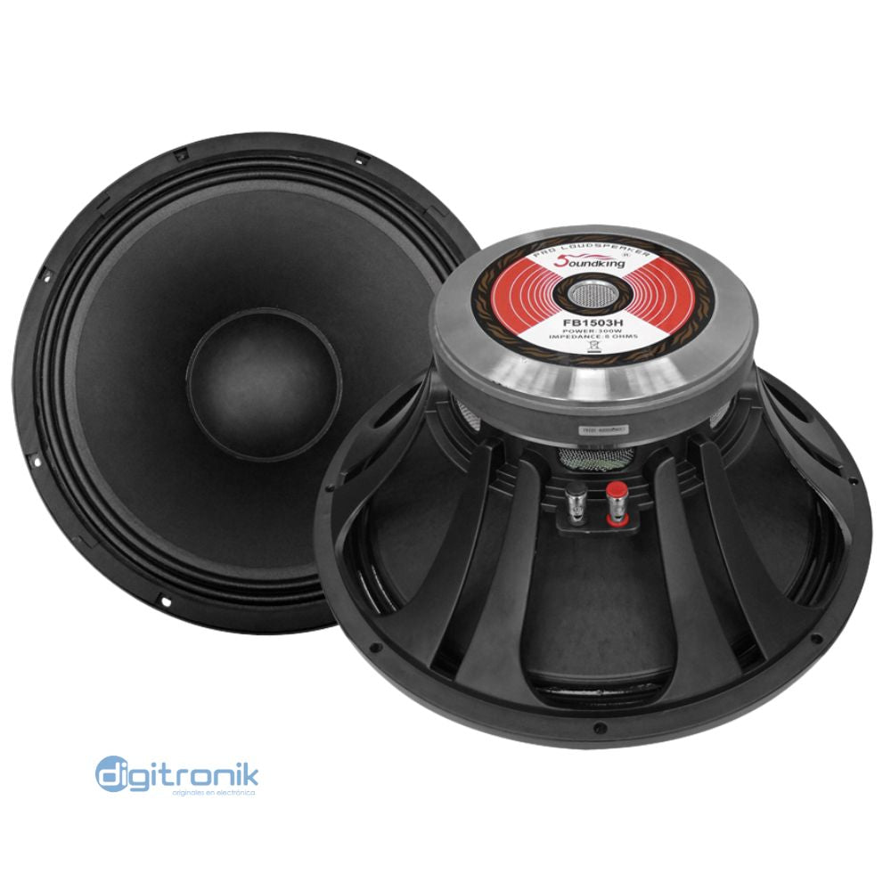 PARLANTE 15" 300W RMS SOUNDKING FB1503H