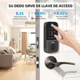 IMOU ASL-CUBO1-K(D) CERRADURA INTELIGENTE WIFI CUBO1 C/LECTOR HUELLA, TARJETA Y CLAVE CUBO1