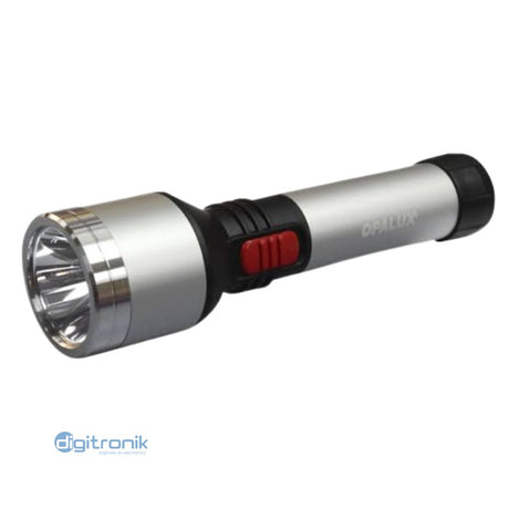 LINTERNA LED RECARGABLE 3W OPALUX 100 LM OP-L4816B