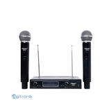 MICROFONO INALAMB. DOB. D/MANO VHF VOZZEX VZ-500