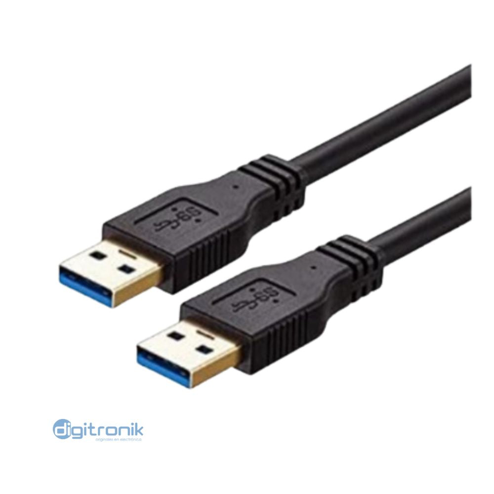CABLE USB AM TO AM 3.0 DE 0.5 MTS TRAUTECH PE-US0105