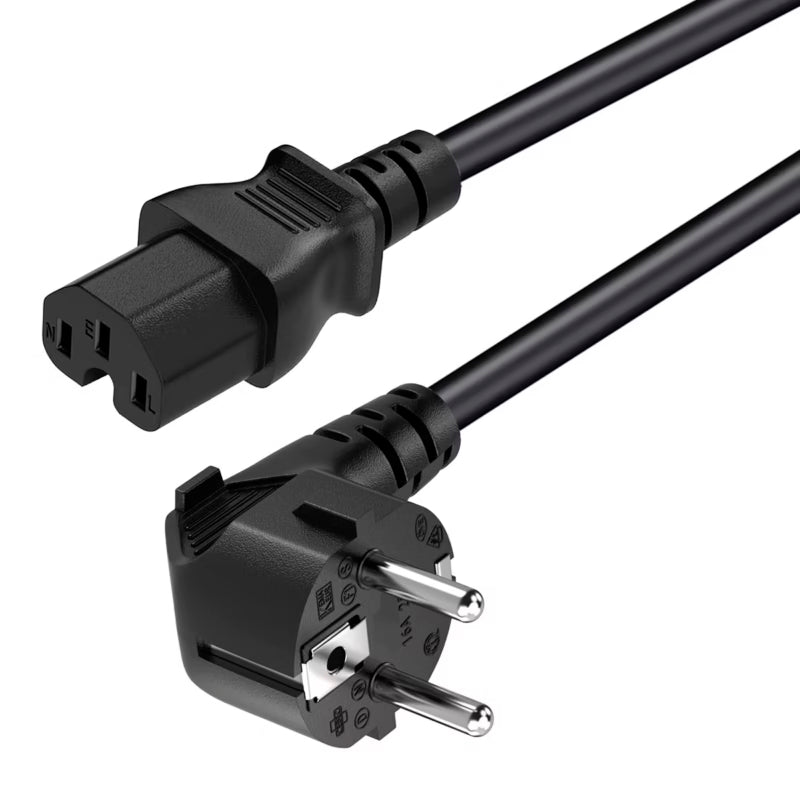 CABLE PODER SCHUKO A NEMA C15 14AWG 1.8M 16A NETCOM PE-AC0014