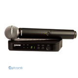 MICROFONO INALAMBRICO MANUAL PASTILLA SM58 SHURE BLX24US/SM58