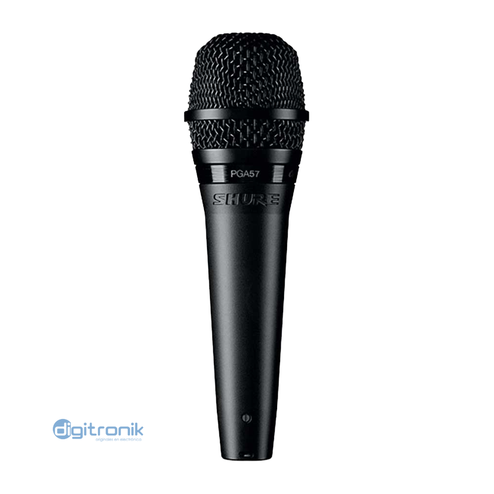 MICROFONO PROFESIONAL ALAMBRICO INSTRUMENTAL CON CABLE XLRX SHURE PGA57-XLR