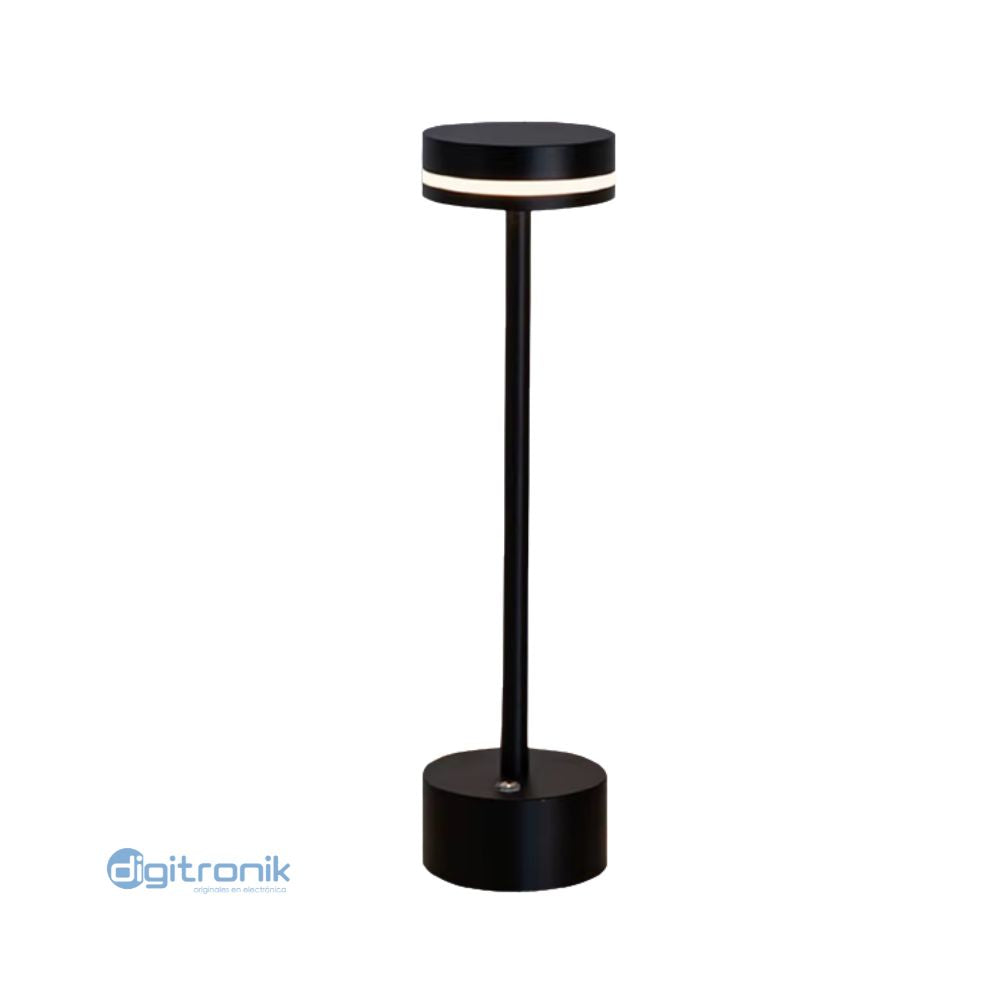 LÁMPARA DE MESA LIPARI NEGRO TOUCH OPALUX OP-7112NG