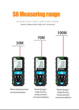 DISTANCIOMETRO DIGITAL LASER 100M MESTEK S6-100M MESTEK