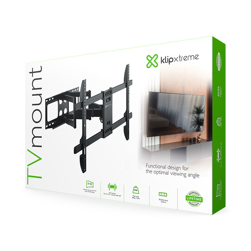 RACK PARA TV 37-90" 60KG GIRATORIO KLIP XTREME KTM-956