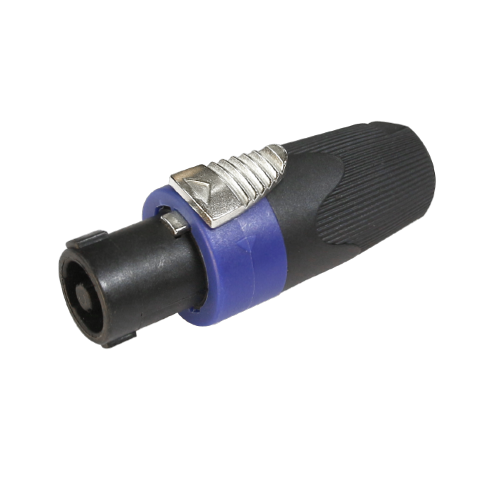 CONECTOR SPEAKON 4PIN BATBLACK AZUL LD4005-1