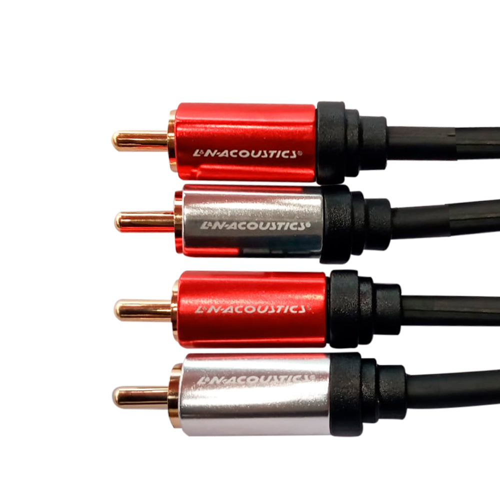 CABLE 2PLUG RCA A 2 PLUG RCA LN-C09-3M LN-ACOUSTICS