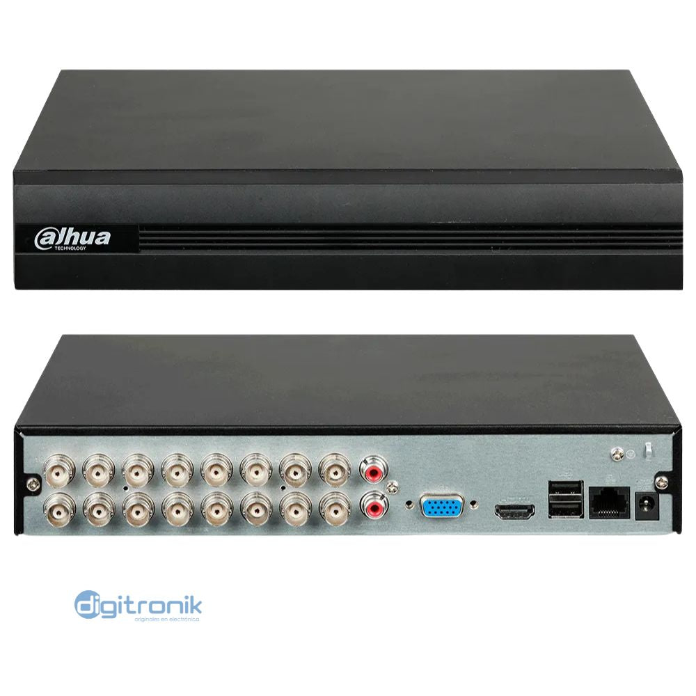 DAHUA DH-XVR1B16H-I DVR 16CH WIZSENSE 1080P H.265 1HDD